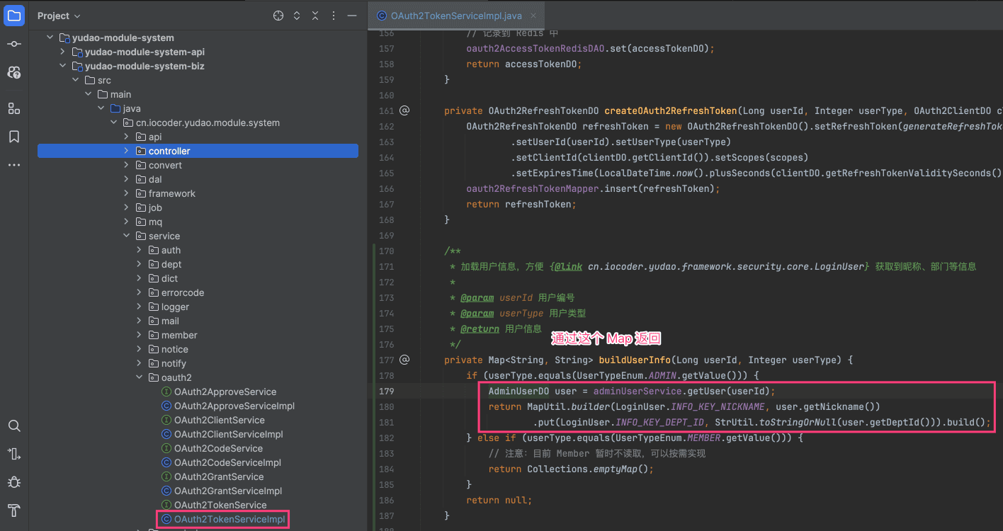 buildUserInfo